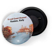 Dhcrafts Fridge Magnet Multicolor Famous Tourist Place Grand Canal Venice Italy D1 Glossy Finish Design Pack Of 1