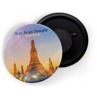 Dhcrafts Fridge Magnet Multicolor Famous Tourist Place Wat Arun Temple Thailand D1 Glossy Finish Design Pack Of 1