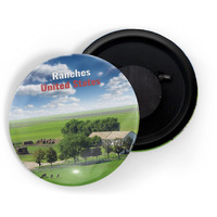 Dhcrafts Fridge Magnet Multicolor Famous Tourist Place Ranch United States Glossy Finish Design Pack Of 1