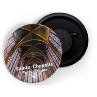 Dhcrafts Fridge Magnet Multicolor Famous Tourist Place Sainte-Chapelle Paris France Glossy Finish Design Pack Of 1