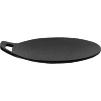 Dynamic Cookwares Premium Pre-Seasoned Even Matt Finish Cast Iron Roti Tawa, Go's Good For Cooking On Gas | 9.5 Inch/24 Cm | 100% Pure & Toxin-Free, Naturally Nonstick Cast Iron Paratha/Chapati Tawa