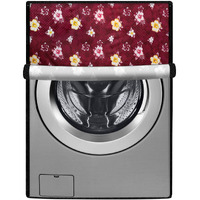 Stylista Washing Machine Cover Compatible For Lg 6 Kg Fully-Automatic Front Loading Fh0Fandnl02 Red