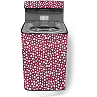 Stylista Washing Machine Cover Compatible For Samsung 11 Kg Fully-Automatic Top Loading Wa11J5751Sp, Polka Dot Pattern Pink