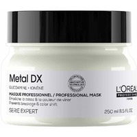 LOreal Professionnel Metal Dx Anti-Deposit Protector Hair Mask - 250Ml | Professional Mask For Less Breakage, Get Strong & Shiny Hair | With Glicoamine | For Men & Women