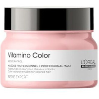 LOreal Professionnel Paris Vitamino Color Mask For Colored Hair - 250Ml | Professional Color Protect Mask, Stop Color Fading & Get Shiny Hair | With Resveratrol, Color Treated, Fresh, 250 Gram