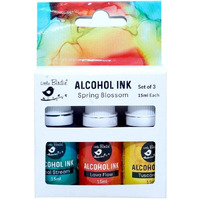 Little Birdie Alcohol Ink - 15Ml, 3Pc (Spring Blossom)