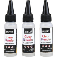 Brustro Alcohol Ink Clear Blender Pack Of 3 (20Ml Each)