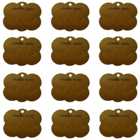 Diy Crafts Pack Of 100Pcs 50X2, Brown Color, 50Pcs/Lot 70Mmx86Mm As Image Jewellery Display Cards For Necklaces Jewellery-Making Display(Pack Of 100Pcs 50X2, Brown Color)