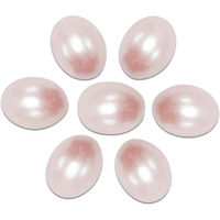 Diy Crafts 125 Grm, As Image, 8Mm X 10Mm As Image Diy Accessory Findings Jewellery Clasps Fittings Diy Jewellery Making Accessories Light Pink Color Plastic Material (125 Grm, As Image)