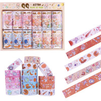 Toyshine 60 Tape Rolls Space Theme Kawaii Washi Tape Set Decorative Tape Art Supplies For Kids Aesthetic Decor For Scrapbook Journaling Diy Craft School Party Supplies