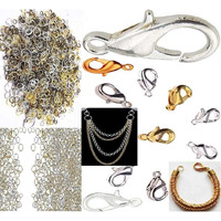 Diy Crafts 100 Grm, Chorme Silver, Jump Rings, As Choice X Grm Jewelry Jump Rings Claw Clasps, Gold Silver Etc Open Jump Rings 4Mm-10Mm For Jewelry Making (100 Grm, Chorme Silver)