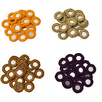 Embroiderymaterial Crochet Rings For Craft, Decoration And Embroidery (20Mm, 25 Pieces Each)