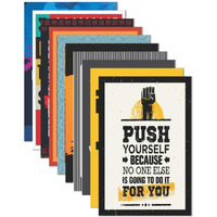 Printelligent Paper Quote, Sports Poster, Multicolour, Printed, 12 X 18 Inch