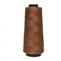 Embroiderymaterial 0.5 Mm Thick Metallic Zari Threads For Jewellery Making, Bracelet Making, Zari Thread For Aari Work, Embroidery Work, Dori/Rope, Safe To Use In Machine (274 Meters/Copper Color)
