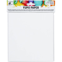Little Birdie Yupo Paper White 6.5 X 6Inch 10Sheets