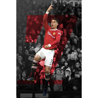 Cristiano Ronaldo Posters | Ronaldo Siuu Wall Stickers | Ronaldo Poster 3D | Ronaldo Poster Large | Ronaldo 7 Sticker | Cr7 Posters For Wall | Ronaldo Posters For Room Decoration