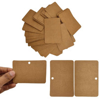 Diy Crafts Pack Of 200Pcs 50X4, Brown Color, 50Pcs/Lot 10Cmx6.5Cm As Image Jewellery Display Cards For Necklaces Jewellery-Making Display (Pack Of 200Pcs 50X4, Brown Color)