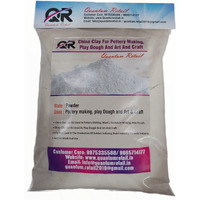 Quantum Retail - China Clay For Pottery Making, Play Dough And Art & Craft - 500 Grams