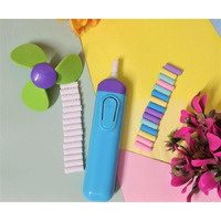 Crafty Cuddle Electric Eraser For Kids | Electric Eraser Refill | Small Kids Electric Eraser | Electric Eraser Sharpener Stationery For Drawing | Art And Craft Erasers | Multicolor - 1Pc