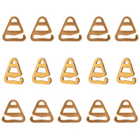 Diy Crafts Pack Of 500Pcs 100X5, Golden Color, 100Pcs/Lot 16Mmx15Mm As Image Jewellery Display Cards For Necklaces Jewellery-Making Display(Pack Of 500Pcs 100X5, Golden Color)