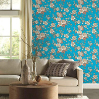 Jaamso Royals Wallpaper Removable Peel And Stick Self Adhesive Film Stick Paper Pvc Self Adhesive For Bedrooms, Living Room, Hall, Play Room, Garden Home Decoration Stickers (200 Cm * 45 Cm)