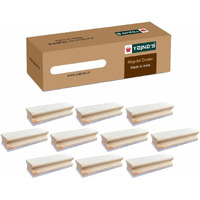Yajnas Wooden Duster For Whiteboard & Chalkboard Use - Combo Of 10 Dusters, Premium Non Magnetic Wooden Duster
