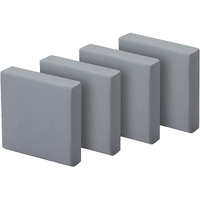 Amazon Brand  Umi 4Pcs Kneadable Artist Rubber Eraser Set,Soft Durable Sketch Putty Erasers Grey