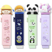 Lanloy Eraser For Kids And Erasers Cute Retractable Erasers For Students With Replaceable Rubber Core, Stationary Set For Kids, Kawaii Erasers, Fancy Erasers For Birthday Return Gift (4)