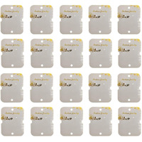 Diy Crafts Pack Of 150Pcs 50X3, White Color, 50Pcs/Lot 11.1Cmx9Cm As Image Jewellery Display Cards For Necklaces Jewellery-Making Display (Pack Of 150Pcs 50X3, White Color)