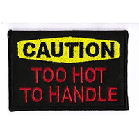 Motohog Unique Embroidered Iron & Sew/Iron On Patch - 3.8 X 2.4 Inches