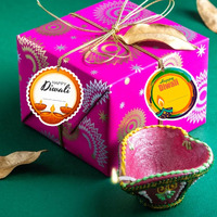 Toyxe Happy Diwali Paper Gift Wrap Tags Pack Of 10 Pieces