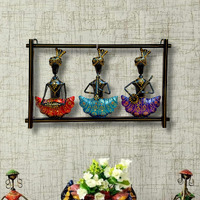 Rsn Metal Rajasthani Wall Hanging Of 3 Rajasthani Musician,Wall Art Sculpture For Home Decor/Wall Decoration(18 X 11 Inches)