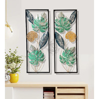 Dsh Metal Wall Art Wall Sculpture Wall Hanging Showpiece Perfect For Home, Hotel,Restaurant, Living Room Decoration. (Tokyo-2P)