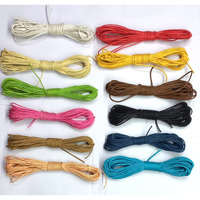 Omx,10 Mtr Each Colour, Waxed Cotton Cord, Waxed Thread Braided Strings For Craft Making, Diy, Beading, (12 Colur, 10 Mtr Each, 2 Mm Thick)