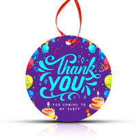 Zyozique Thank You Tags,Multicolour Round Gift Tags With String For Wedding Birthday Party Baby Shower (Pack Of 56)