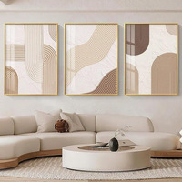 Amazon Brand - Umi Framed Abstract Wall Art Painting Set For Wall Decor Marble Texture Prints Wall Hanging Esthetic Painting For Living Room Bedroom Housewarming Gift Office - 30 X 40 Cm