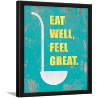 Chaka Chaundh - Kitchen Quotes Wall Framed Posters, Quotes Wall Frames For Dining Room, Food Quotes Frames For Home & Cafe - (14 X 11 Inches)