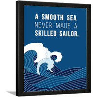 Chaka Chaundh - Life Motivational Quotes Frames Poster Wall Decor - (34 Cm X 27 Cm X 4 Cm)