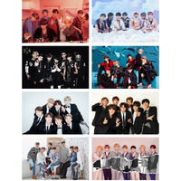 Printnet Paper Bts Posters, Multicolour, Printed, Large - 12 X 18 Inches