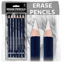 Amigozz Pencil Eraser For Artists Set Of 6 Non-Toxic Eraser For Sketching Drawing Arts Graphics Designs Pencil Eraser For Artists Set Of 6 Non-Toxic Eraser For Sketching Drawing Arts Graphics Designs