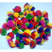 Th Unique  Multicolour Pom Pom Ball (Pack Of 100Pcs) For Crafts, Decorations, Toran And Jewellry Making Purpose
