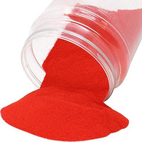 Rangoli Sanskar Rangoli Colors Natural Organic Powder/Red Powder For Pooja Set/Special Occasions/For Rangoli Daily Pooja Needs (Red Colour Each Have To 200 Gram Pack) Rangoli Color Powder