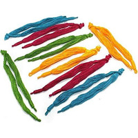 Beadsnfashion 8 Pcs Thread Necklace Back Rope Dori Assorted 4 Colors Combo For Jewellery Making, Beading, Arts And Crafts