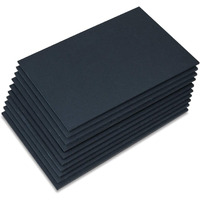 Amazon Brand  Umi 600 Gsm Thick A4 Mount Board Sheets For Craft, Framing, Model Making, Craft, Diy Projects (Set Of 10, Black)