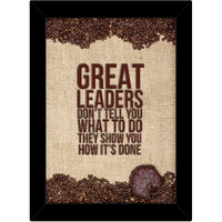 Tied Ribbons Inspiring Thoughts Framed Poster | Framed Posters For Wall | Motivational Quotes Frames | Inspirational Wall Frames (13.6 Inch X 10.2 Inch,Multicolor, Engineered Wood)
