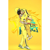 Roostaflag Ms Dhoni Poster For Wall | Dhoni 7 Sticker | Msd Posters For Wall | Dhoni Wall Stickers | Dhoni A3 Poster | Dhoni Sticker Wall | Dhoni Posters For Home, Office, Bedroom