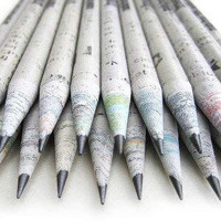 Velesolv Eco Pencils Pack Of 60 Paper Pencils