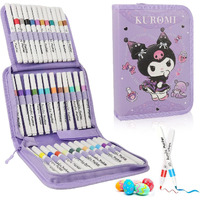 Hasthip 36-Color Acrylic Markers Set Diy Graffiti Acrylic Pens For Painting Set Quick Dry Coloring Markers Color Pens Diy Painting Marker Pens On Canvas, Paper, Wooden Crafts Gifts For Girl Birthday