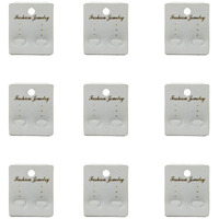 Diy Crafts Pack Of 50Pcs 50X1, Multi Color, 50Pcs/Lot 5.1Cmx4Cm As Image Jewellery Display Cards For Necklaces Jewellery-Making Display & (Pack Of 50Pcs 50X1, Multi Color)