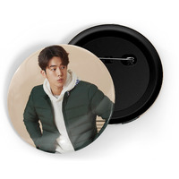 Dhcrafts Pin Badges K-Drama Korean Actor Multicolour Nam Joo-Hyuk D4 Glossy Finish Design Pack Of 1